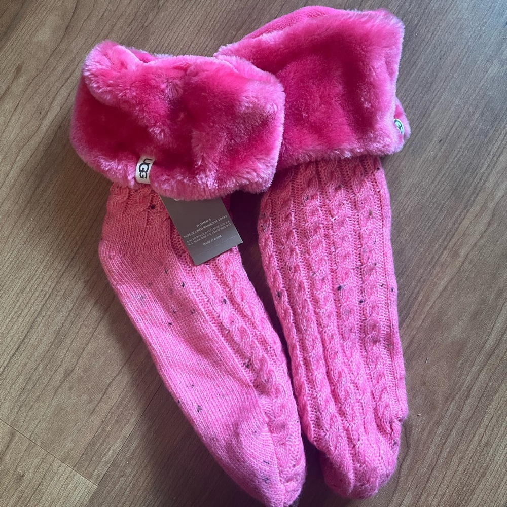 Ugg Lita Fleece Lined Socks